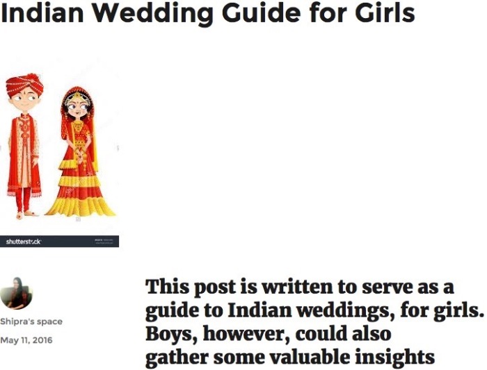 Indian Wedding Guide for Girls