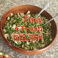 Recipe: Herb Salad Tasty + Easy + Healthy by Khashayar Parsi