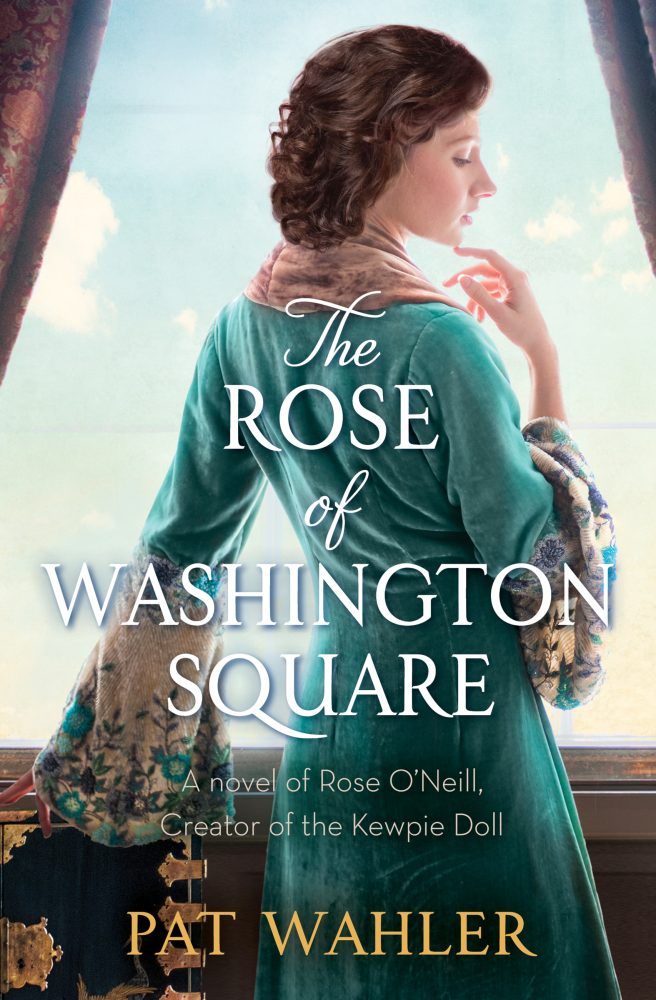 Cover of Pat Wahler's HerStory historical novel, "The Rose of Washington Square."